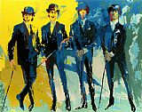 Leroy Neiman Famous Paintings - The Beatles